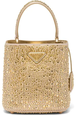 Prada Kleine Handtasche mit Kristallen