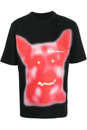 Heron Preston T-Shirt mit Beware of Dog-Print
