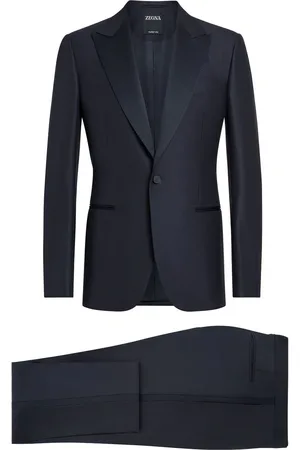 Ermenegildo Zegna Anzug mit steigendem Revers