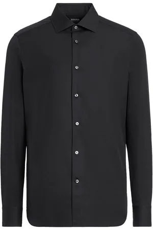 Ermenegildo Zegna Hemd mit Eton-Kragen