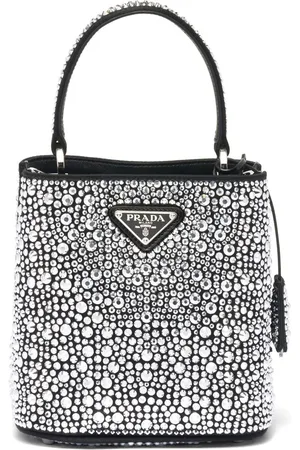 Prada Kleine Handtasche mit Kristallen