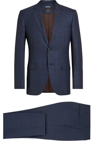 Ermenegildo Zegna Anzug mit Prince of Wales-Karo