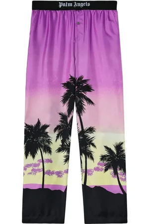 Palm Angels Gerade Hose mit Sunset-Print