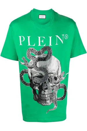Philipp Plein T-Shirt mit Schlangen-Print