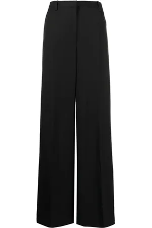 VERSACE High-Waist-Hose mit weitem Bein