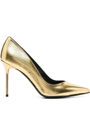 Balmain Metallische Pumps 100mm