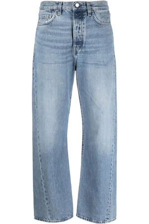 Totême Gerade High-Waist-Jeans