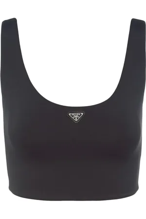 Prada Cropped-Oberteil mit Logo