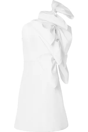 Carolina Herrera One-Shoulder-Minikleid mit Schleife
