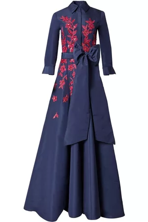 Carolina Herrera Damen Bedruckte Kleider - Kleid mit Blumenmuster