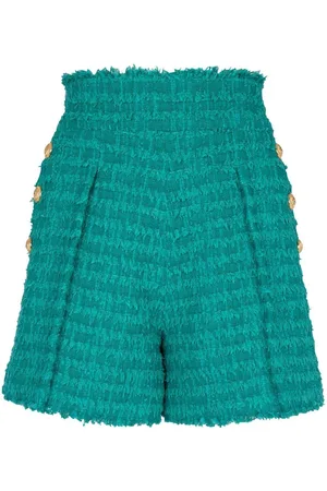 Balmain Klassische Tweed-Shorts