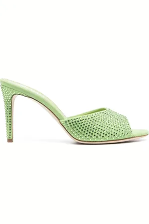 PARIS TEXAS Sandalen mit Kristallen