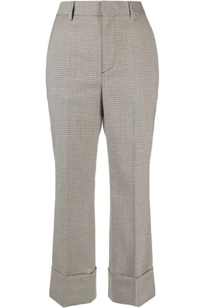 Dsquared2 Cropped-Hose mit Hahnentrittmuster