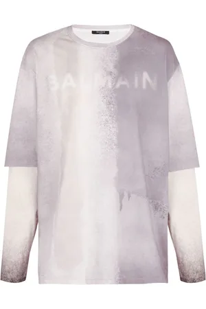 Balmain T-Shirt mit Logo-Print