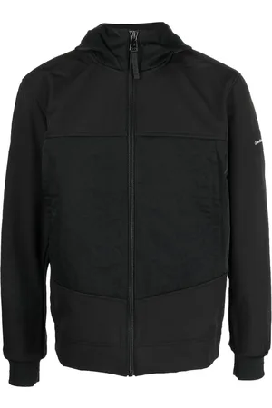 Calvin Klein Kapuzenjacke mit Knitteroptik