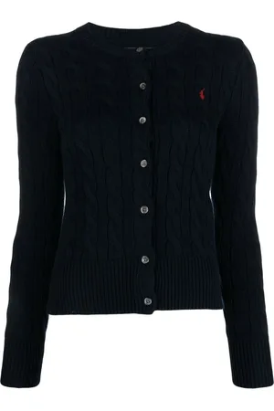 Ralph Lauren Cardigan mit Zopfmuster