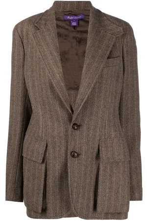 Ralph Lauren Preston Jacke mit Fischgrätenmuster