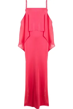 Tom Ford Schulterfreies Kleid mit Volant