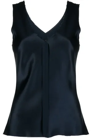 Voz Tanktop aus Satin