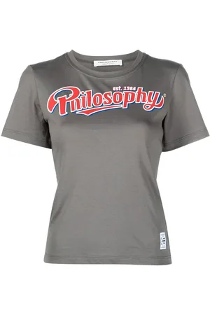 Serafini T-Shirt mit Logo-Print
