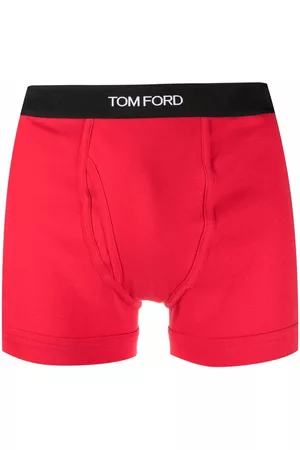 Tom Ford Herren Socken & Strümpfe - Shorts mit Logo-Bund