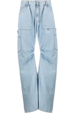 The Attico Jeans mit weitem Bein