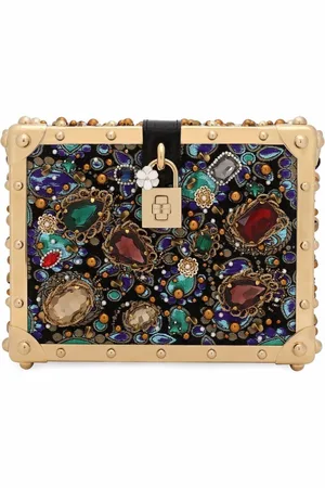 Dolce & Gabbana Jacquard Dolce Box-Handtasche