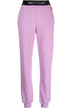 Philipp Plein Hose mit Logo-Bund