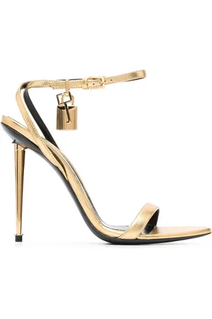 Tom Ford Metallische Sandalen 115mm