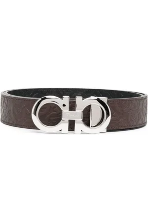 Salvatore Ferragamo Gürtel mit Logo-Schild