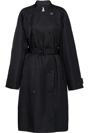 Prada Doppelreihiger Regenmantel