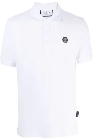 Philipp Plein Poloshirt mit Skully Gang-Print