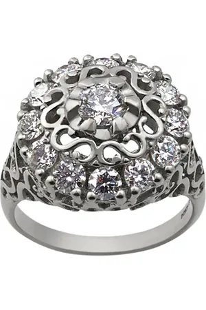 Dolce & Gabbana 18kt Weißgoldring mit Diamanten