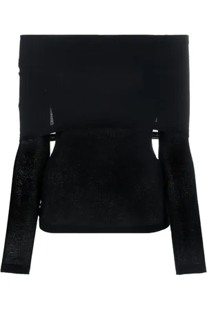 Burberry Schulterfreies Strickoberteil