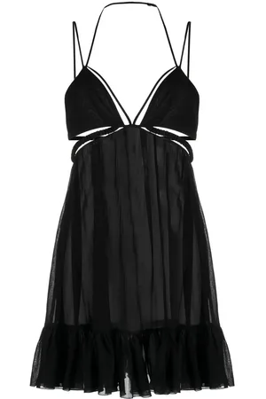 Nensi Dojaka Minikleid mit Cut-Outs