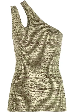 REMAIN Meliertes One-Shoulder-Stricktop