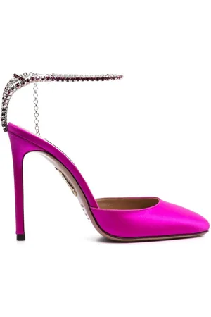 Aquazzura Pumps mit Kristallen 110mm