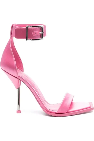 Alexander McQueen Sandalen mit Satin-Finish 110mm