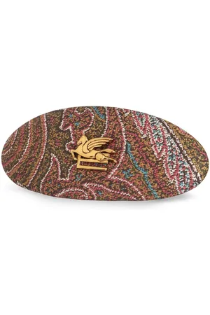 Etro Haarspange mit Paisley-Print