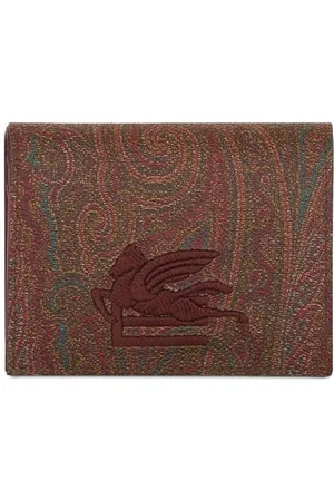 Etro Kartenetui mit Paisley-Print