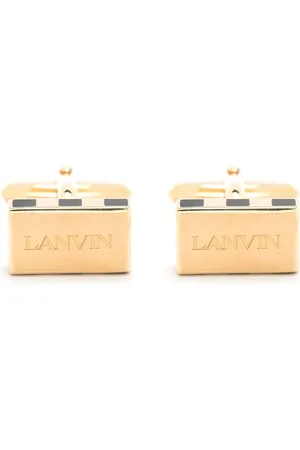 Lanvin Manschettenknöpfe mit Logo-Gravur