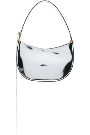 MAGDA BUTRYM Schultertasche mit metallischem Finish