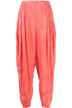 Stella McCartney Tapered-Hose mit Bundfalten