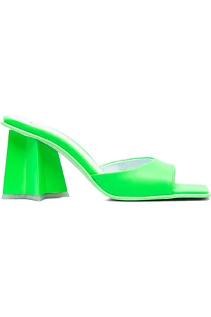 Chiara Ferragni Mules mit eckiger Kappe