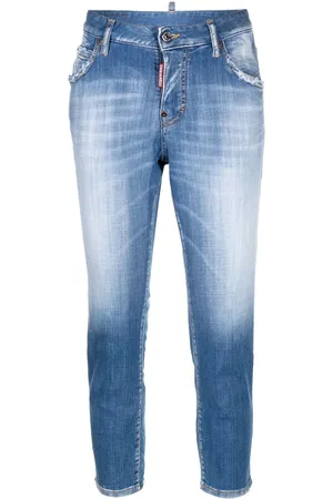 Dsquared2 Tief sitzende Cropped-Jeans