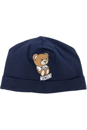 Moschino Mütze mit Teddy-Print