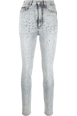 Philipp Plein Skinny-Jeans mit Strass