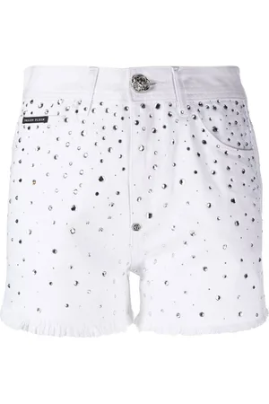 Philipp Plein Shorts mit Kristallen