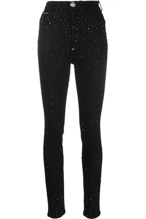 Philipp Plein Skinny-Jeans mit Strass