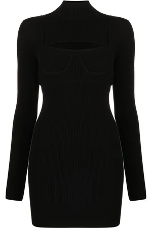MONSE Geripptes Strickkleid